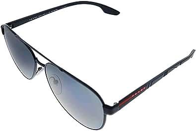 Prada Linea Rossa PS 54TS 1AB5Z1 Black Metal .